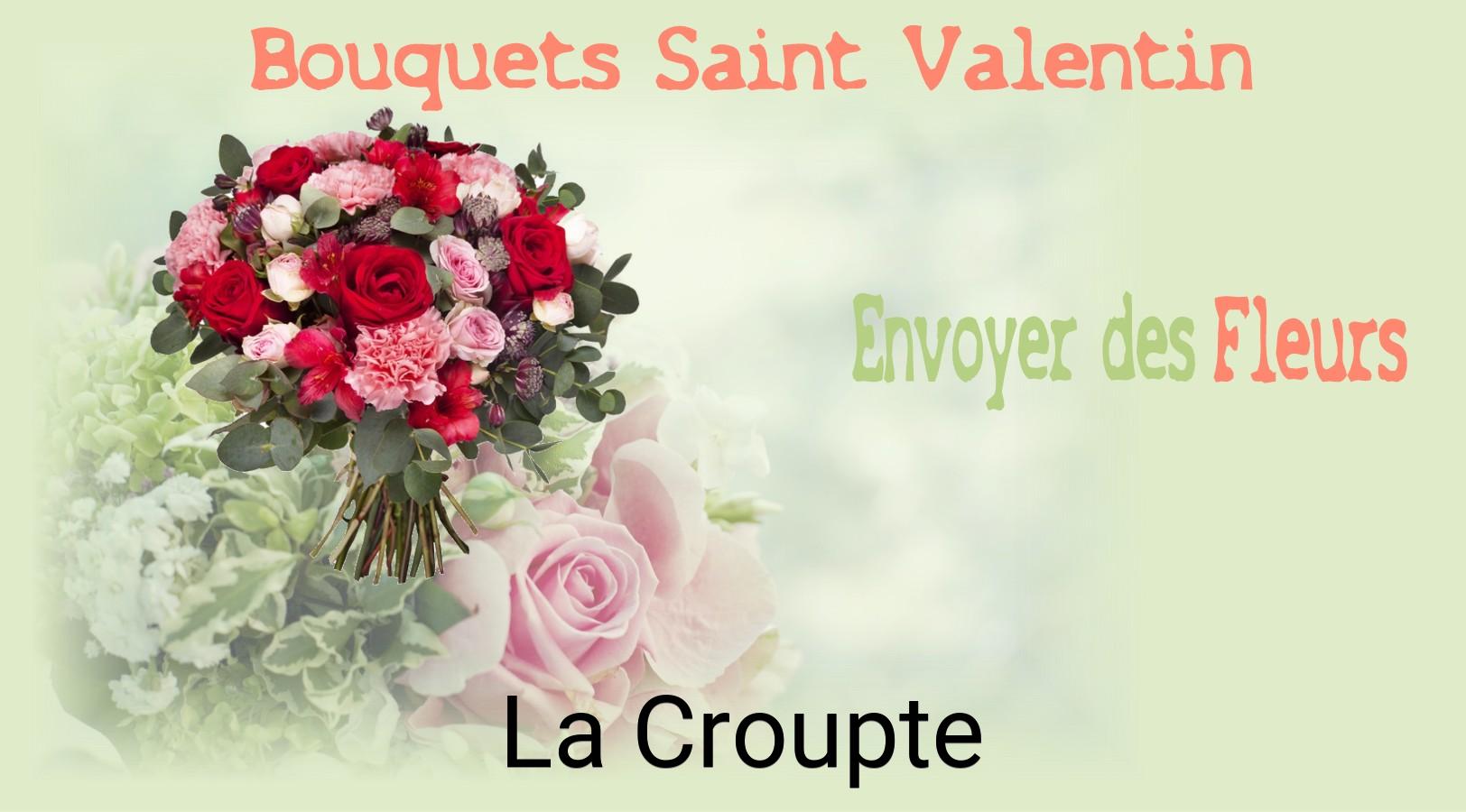 Roses de Saint-Valentin livrées à La Croupte